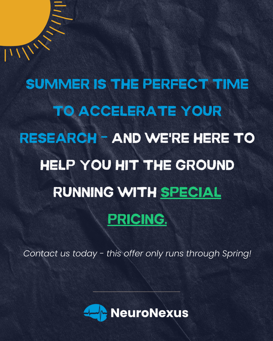 Spring Promotion Graphic